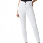 Women's White Skinny Fit