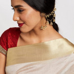 Art Silk with blouse piece Saree