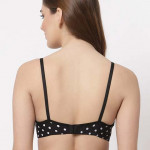 Polka Dots Printed Bra - Lightly Padded