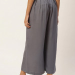 Pleated Flared Palazzos